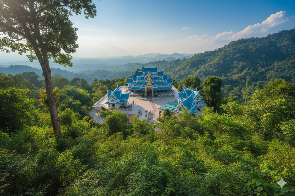 วัดป่าเชียงเมือง วัดป่าเชียงแปง วัดป่าชื่อดังอุดรธานี วัดสวยอุดรธานี