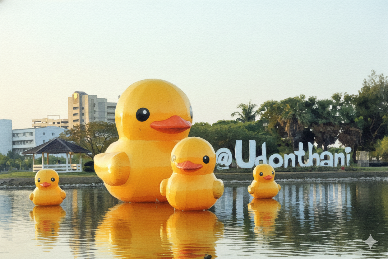 เมืองอุดรธานี ตัวเมือง ช้อปปิ้ง ซีนทรัลเพลซ่า UD Town